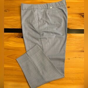 Talbots Missy Sz 16 Hampshire Ankle Pants Light Blue